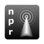 npr station finder android application logo